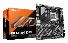 Tarjeta Madre Gigabyte B840m D2h, Socket Am5, 2 Ddr5-sdram, 4x Sata 6gb/s, 2x M.2, Hdmi